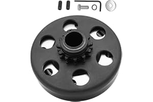 KRGUOD Centrifugal Clutch 3/4" Bore 12 Tooth for #35 Chain, Perfect for Predator 212, Honda GC GX Engines and Most 2-6.5HP Small Engines. Fit for MiniBike, Go Kart, Lawnmower, Included Bolt and Washer Kit.