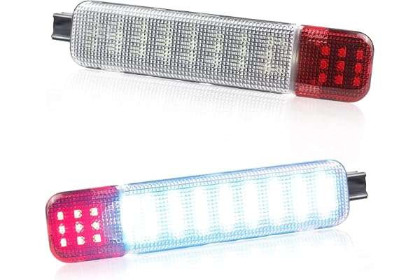 NDRUSH LED Interior Door Light Door Panel Courtesy Light Ice Blue Step Light Assembly Compatible with 1999-2006 Silverado/Sie