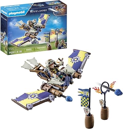 Playmobil 71211 Dario's Glider Novelmore Flying Glider 55 pcs 4+