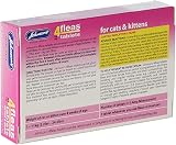 Johnsons Veterinary 4Fleas Cats & Kittens Tablets Pack of 3 11.4mg nitenpyram view 2