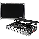 Gator Cases GTOUR Series ATA-Style Flight Case with Platform for the Pioneer DDJ-FLX10 DJ Controller; (GTOURDSPFLX10)
