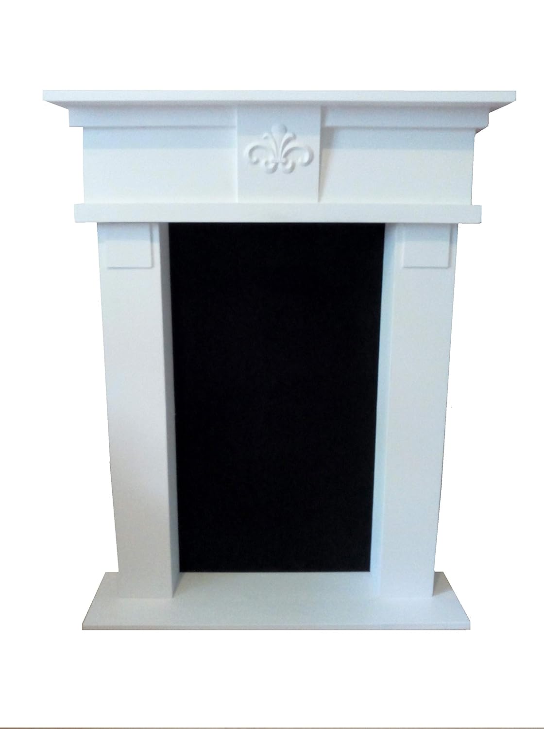 Chimenea decorativa, Blanco Envejecido: Amazon.es: Hogar