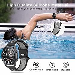 Geageaus 22mm Bands Compatible with Samsung Galaxy
