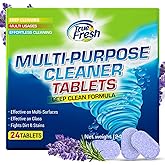 True Fresh All Purpose Cleaner Refill Cleaning Tablets - 24 Count, 384 oz | Multisurface cleaning power that removes tough grimes and stains, works as degreaser for effortless all purpose cleaning