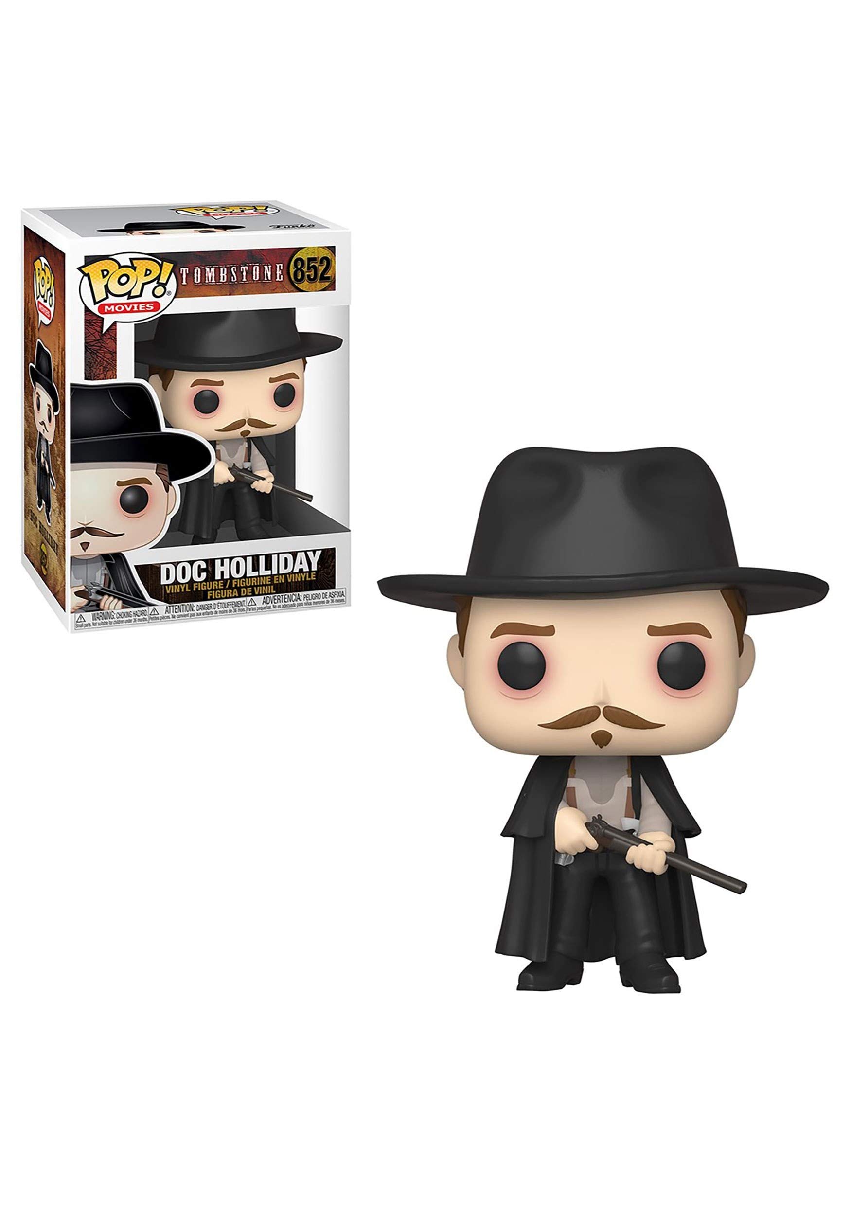 Funko POP! Movies: Tombstone - Doc Holliday - Tombstone 1993 - Collectable Vinyl Figure - Gift Idea - Official Merchandise - Toys for Kids & Adults - Movies Fans - Model Figure for Collectors