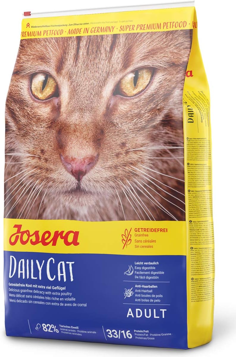 Josera DailyCat complete cat food, 10 kg (Pack of 1)