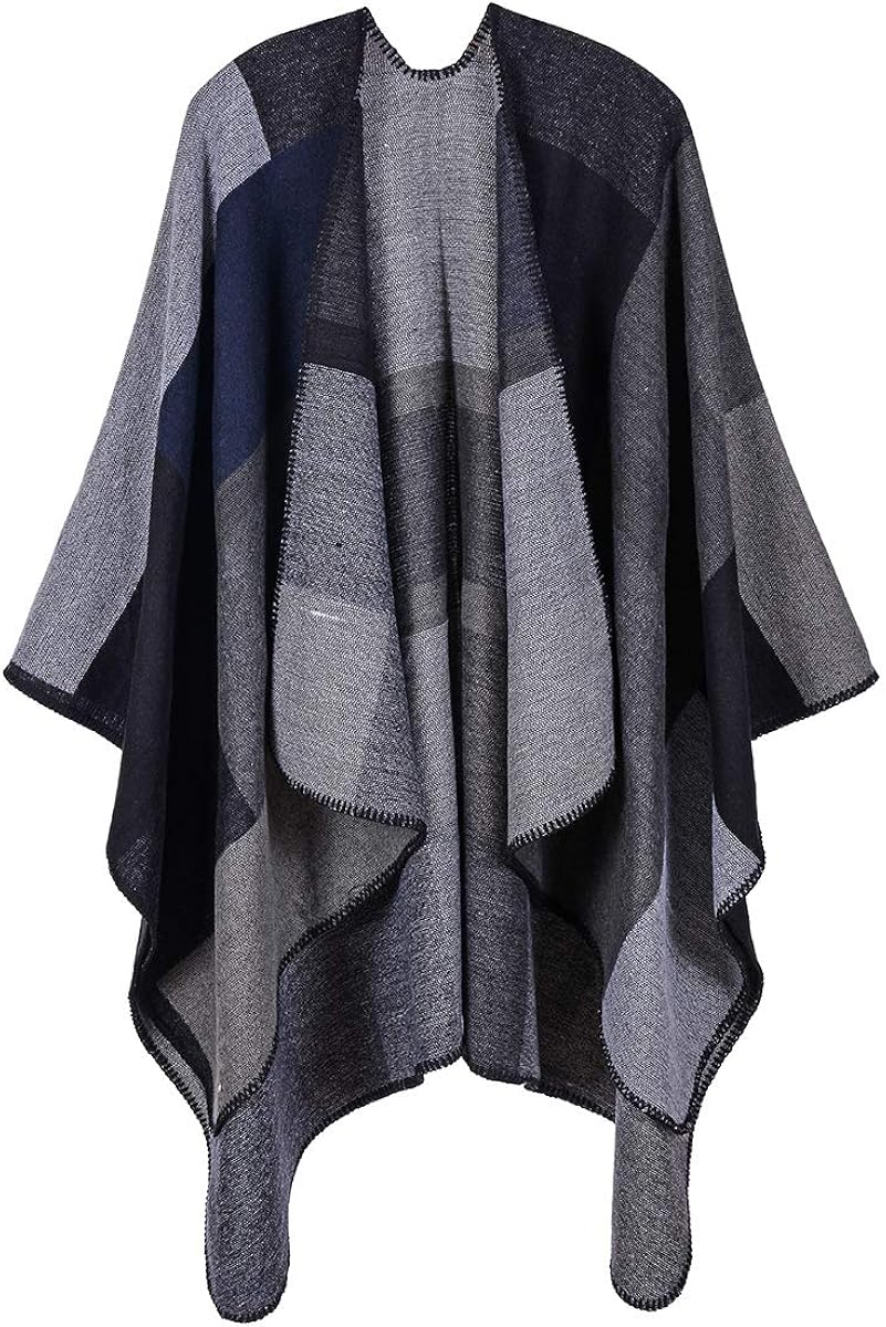 poncho wrap coat