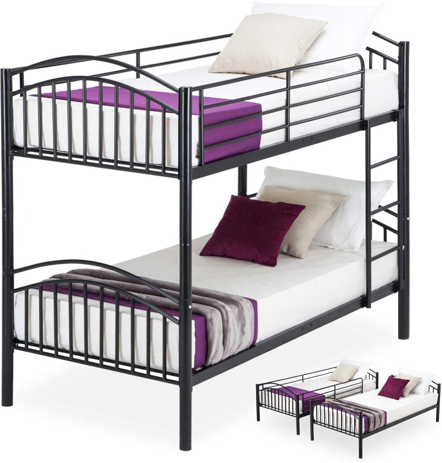 bunk beds that separate into single beds