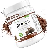 Pro-Cal Chocolate Protein Meal Replacement Shake and Pudding Mix, 16.4 oz | 16 Servings, Chocolate Protein Shake and Pudding Mix, 15g Protein, 100 Calories, Low Carb, Gluten Free