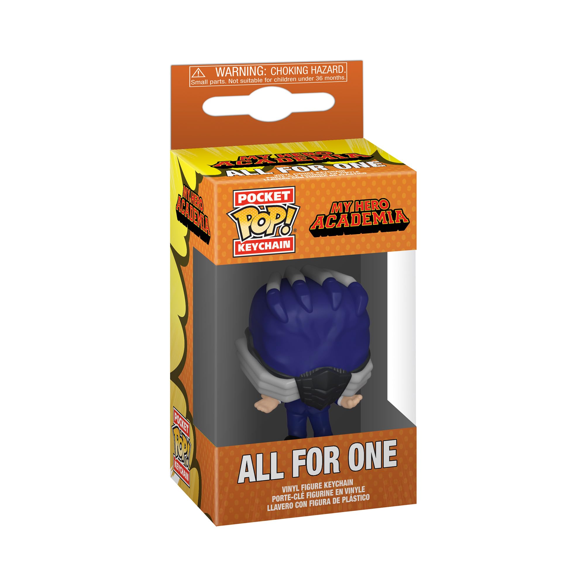 Funko POP! Keychain: MHA - All for One - My Hero Academia - Collectable Vinyl Mini Figure Novelty Keyring - Stocking Filler - Gift Idea - Official Merchandise - Anime Fans - Minifigure