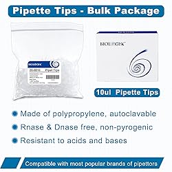 CryoKing 10ul Pipette Tips, 2000Pcs Universal 10u