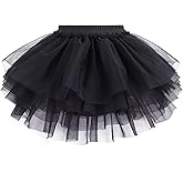 Baby Girls Soft Fluffy Tutu Skirt with Diaper Cover, Tulle Dress Skirt 3 Layers Soft for Newborn,Toddler