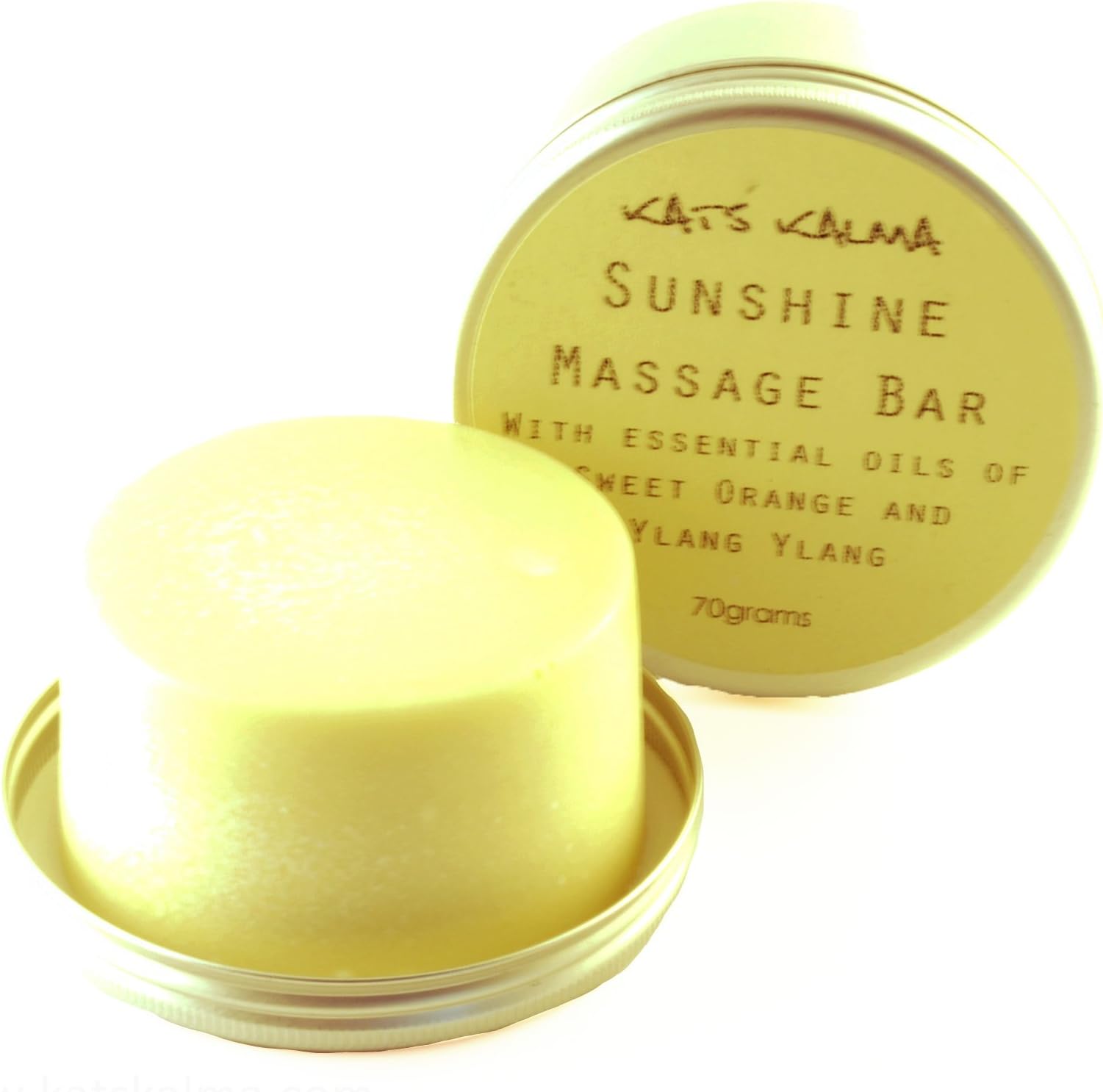 Sunshine Massage Bar, 70 grams Skin Moisturising Lotion Bar