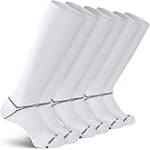 FYTUTESE 3 Pack Soccer Softball Baseball Socks Football Socks for Youth Men and Women