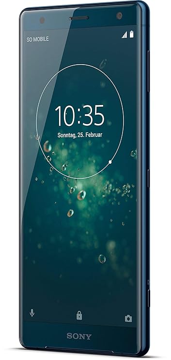 Sony Xperia XZ2 Smartphone (14,5 cm (5,7 Zoll) IPS Full HD+ Display, 64 GB interner Speicher und 4 GB RAM, Dual-SIM, IP68, An