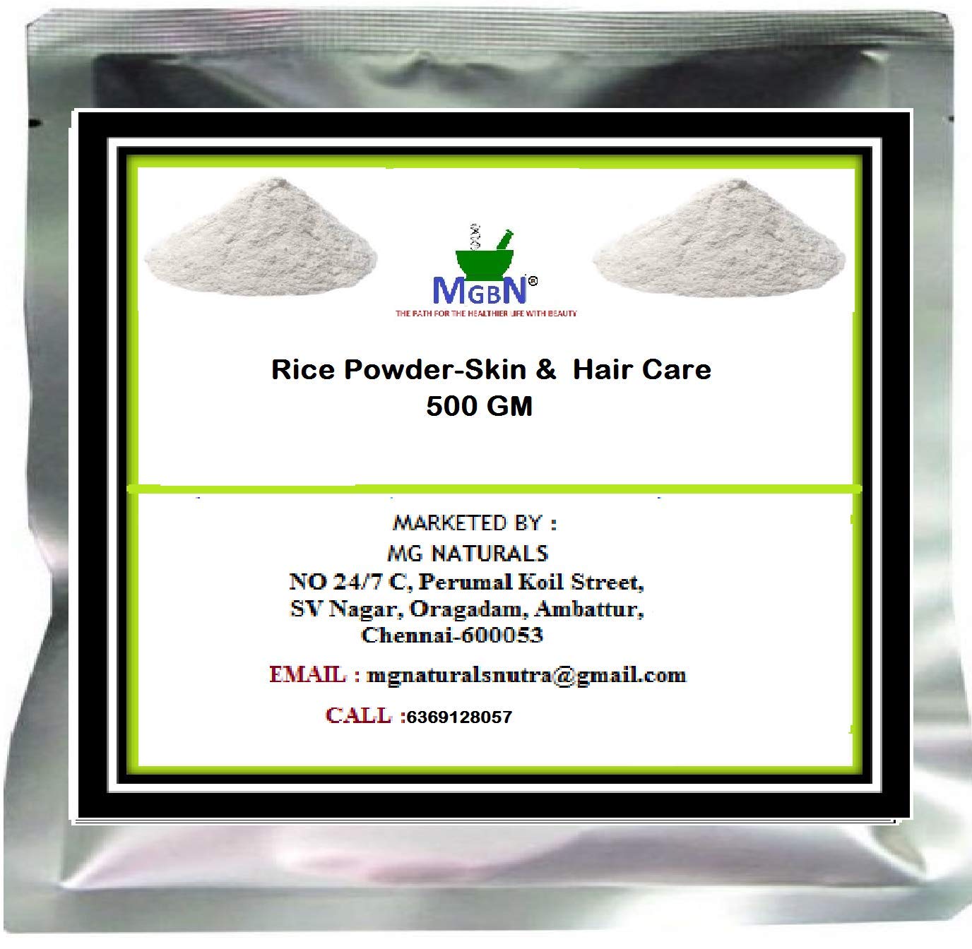 Rice PowderSkin & Hair Care 500 GM Amazon.in Beauty