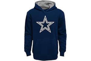 Outerstuff NFL Kids Youth 4-20 Official Primary Logo Prime Pullover Fleece Lined Hoodie Sweatshirt