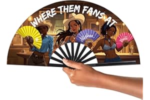 TINTINWIWIGO Boots on The Ground Hand Fan, Fans for Line Dancing, Clacking Fans for Line Dancing, Boots on The Ground Fans That Pop