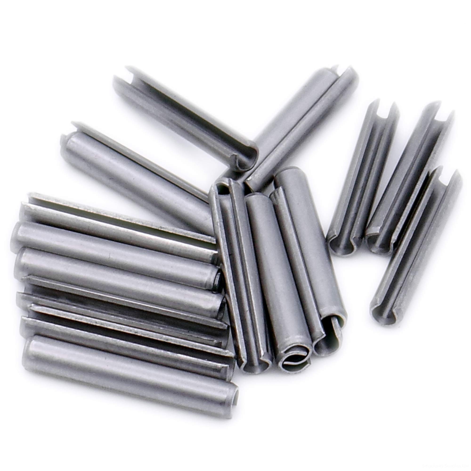 D3 (3mm x 20mm) Slotted Spring Pin (Heavy) - Stainless Steel (A1) (Pack of 20)