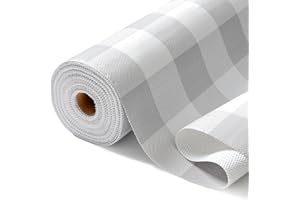 Drawer Liner Non Slip, Shelf Liner for Kitchen Cabinets, 11.8IN x 20FT Cupboard Liner Thick Non-Adhesive, Waterproof BPA Free