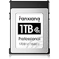 fanxiang 1TB CFexpress Type B Memory Card, Up to 1700MB/s, CF Express Card Type-B RAW 8K Video Recording Compatible with Nikon D5/D6/Z7/Z9, Panasonic, Canon EOS, DJI