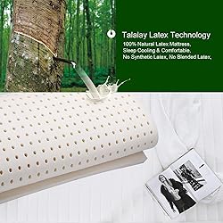 Sunrising Bedding 8” Natural Latex Mattress
