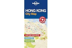 Lonely Planet Hong Kong City Map 1st Ed.
