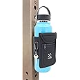 Gym Mate Magnetic Water Bottle Sleeve Pouch. Attaches Magnetically to Metal Surface so Your Bottle is Always within Reach. Accessory Pockets for Cell Phones, Key, Cards, Headphones.