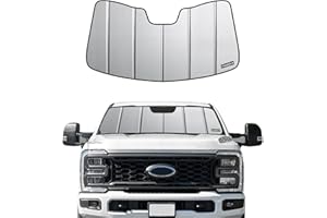 Pigenius Windshield Sunshade for Ford F-250/F-350/F-450/F-550/F-600 Super Duty 2023-2025 Front Window Sun Shade - Safeguard