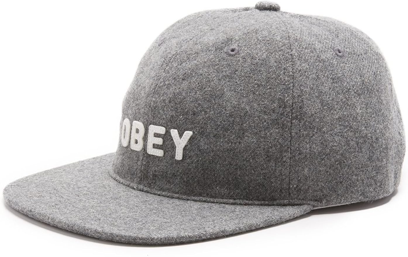 obey leather strap hat