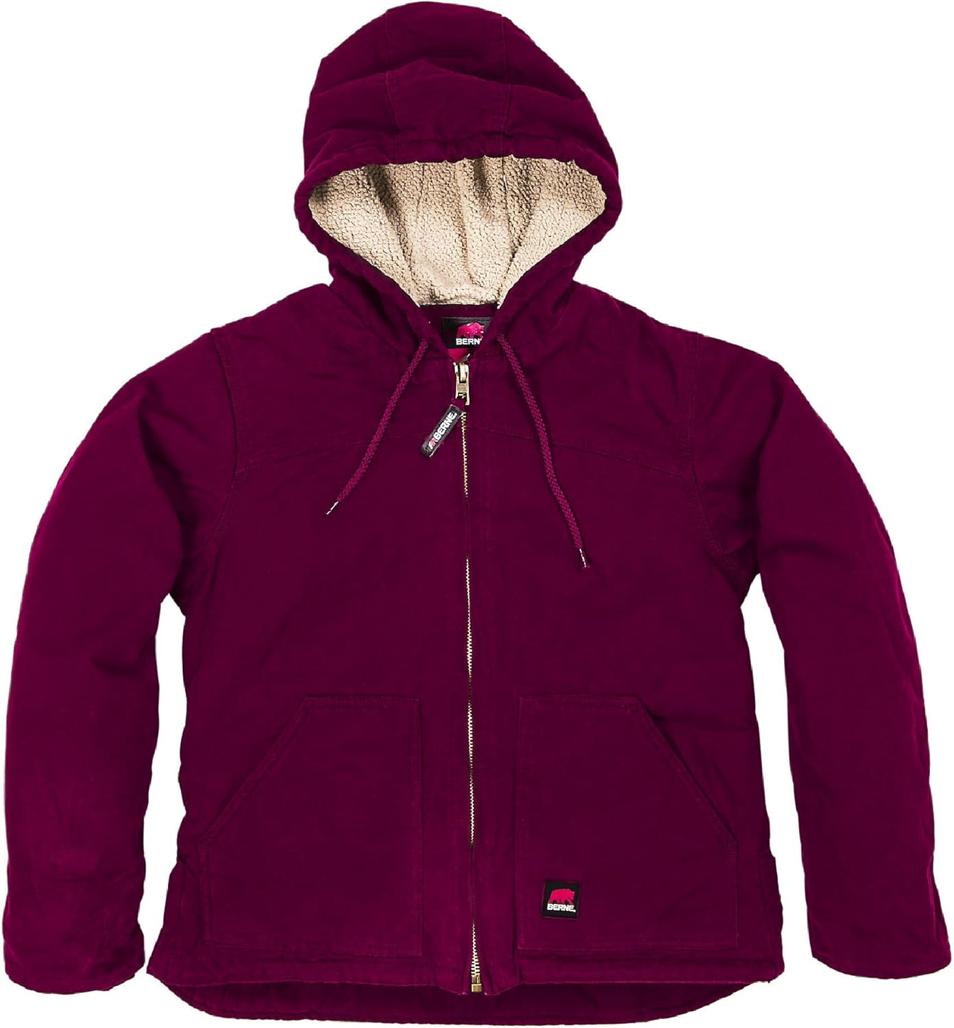 Berne Women's Washed Hooded Coat: Clothing