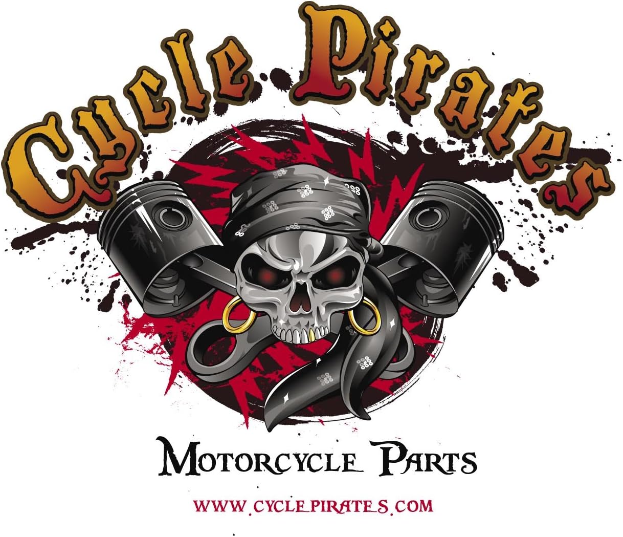 Cycle Pirates Black 360 Footpeg Mount Kit SAP-B