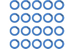 UOIENRT 20PCS Lower Unit Gear Lube Drain and Drain Plug Seal Gasket Replacement for Mercruiser Outdrive Tohatsu Mercury Outbo