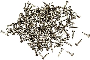 uxcell Small Tiny Nails 1.2x8mm(DXL) for Wooden DIY Decorative Pictures Boxes Household Accessories Bronze Tone 200pcs