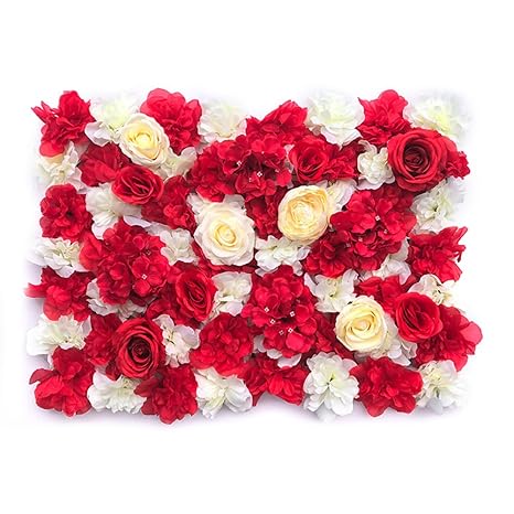 Buy Leoie 60 X 40cm Artificial Silk Rose Flower Decoration Party