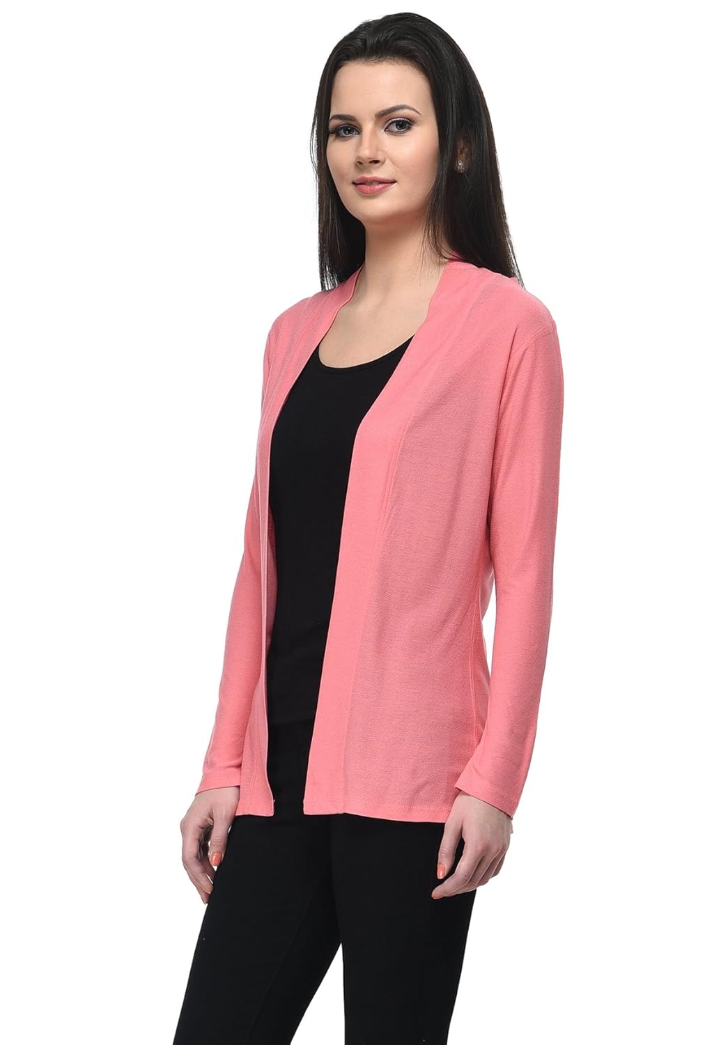 frenchtrendz women viscose crepe shrug
