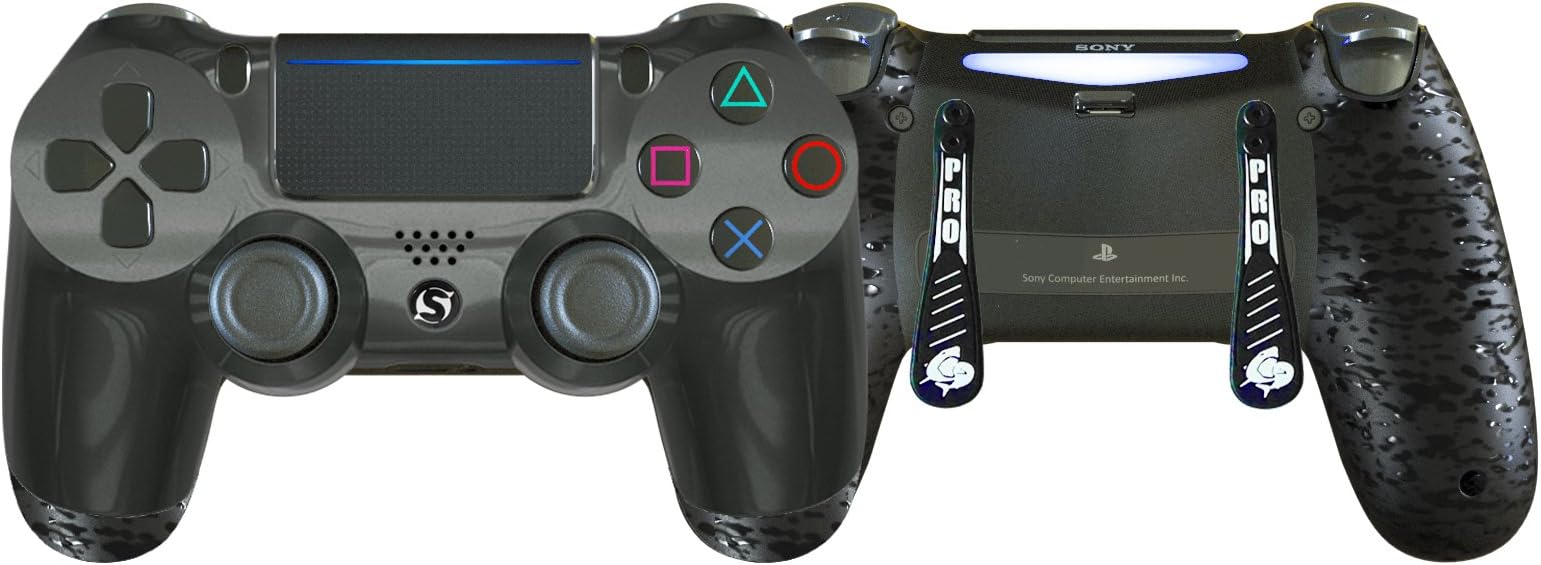 SharQ PS4 Metal Black V2 Play Station 4 Controller