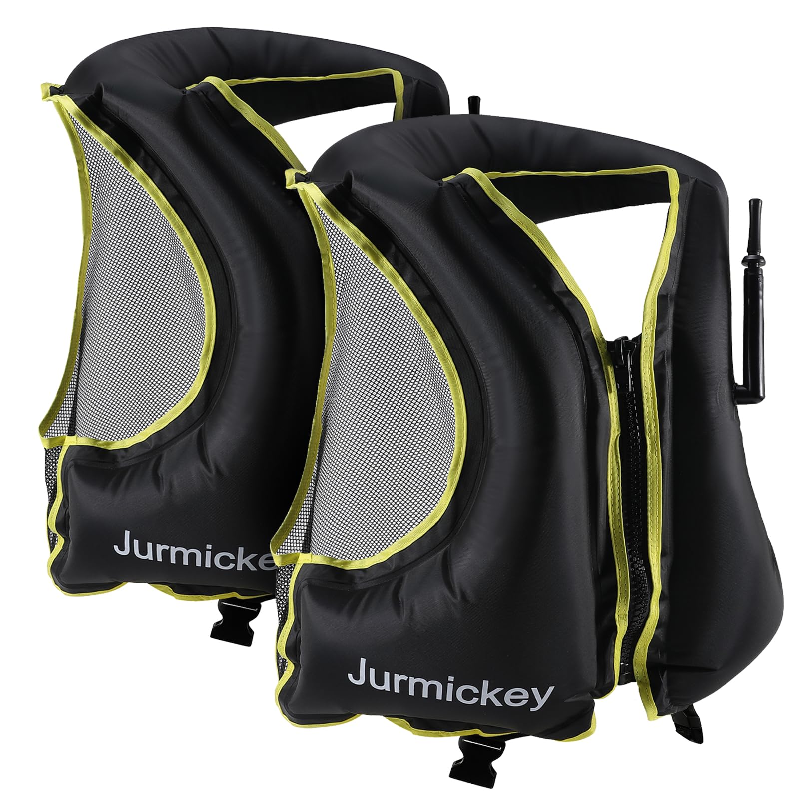 Photo 1 of 2 Pcs Snorkel Vest for Adults, Inflatable Snorkeling Vest for Men & Women, Portable Swim Jacket & Buoyancy Vest for Snorkeling, Swimming, Kayaking, Boating