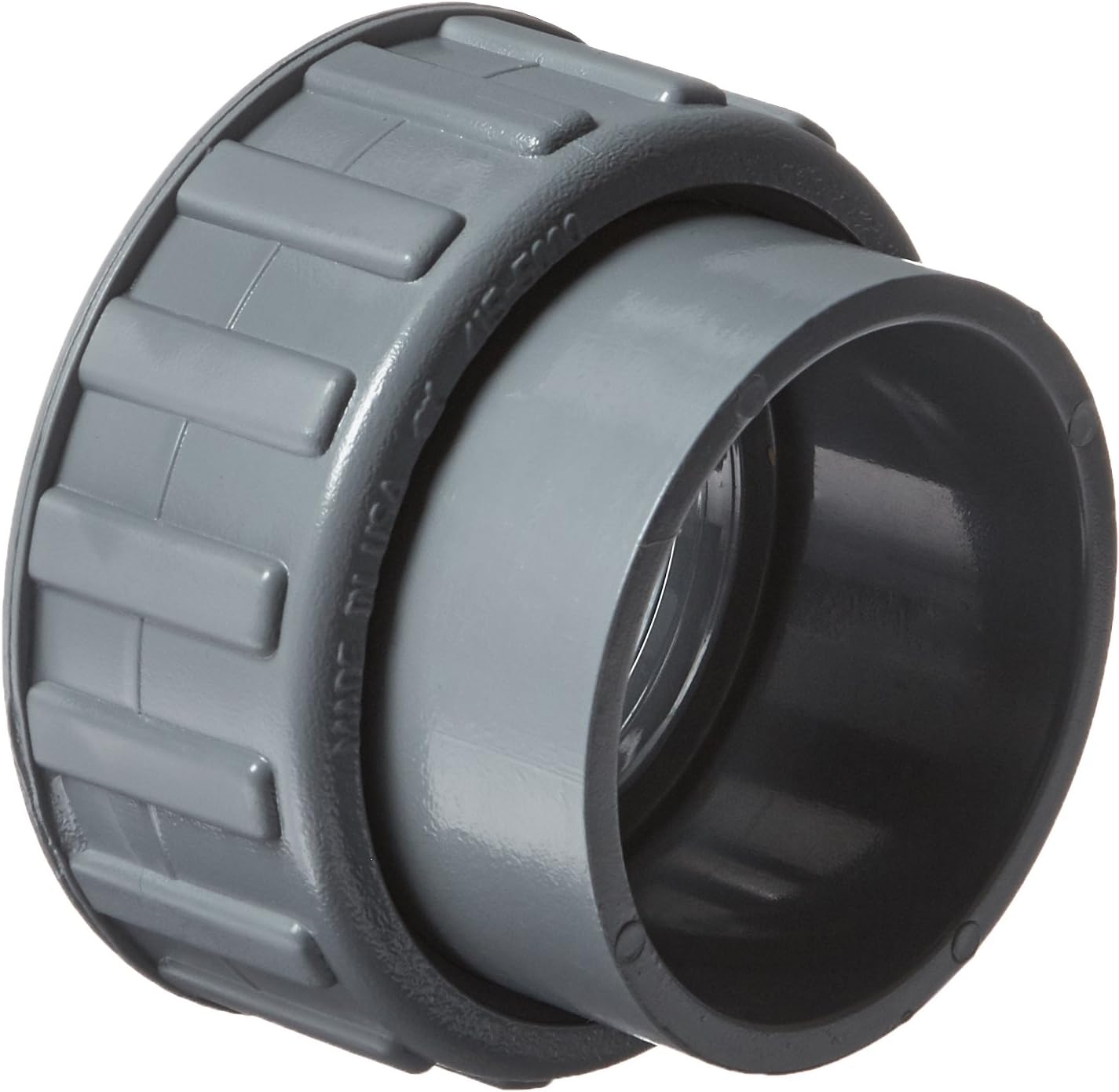 Raypack 006723F Connector 2-Inch Pvc and Nut 2/Set : Garden & Outdoor