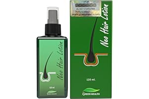 Green Wealth Neo Hair Lotion for Hair Loss Treatment | Hair Regrowth | Thinning, Bald Spots & Hair Fall | Trusted Formula wit