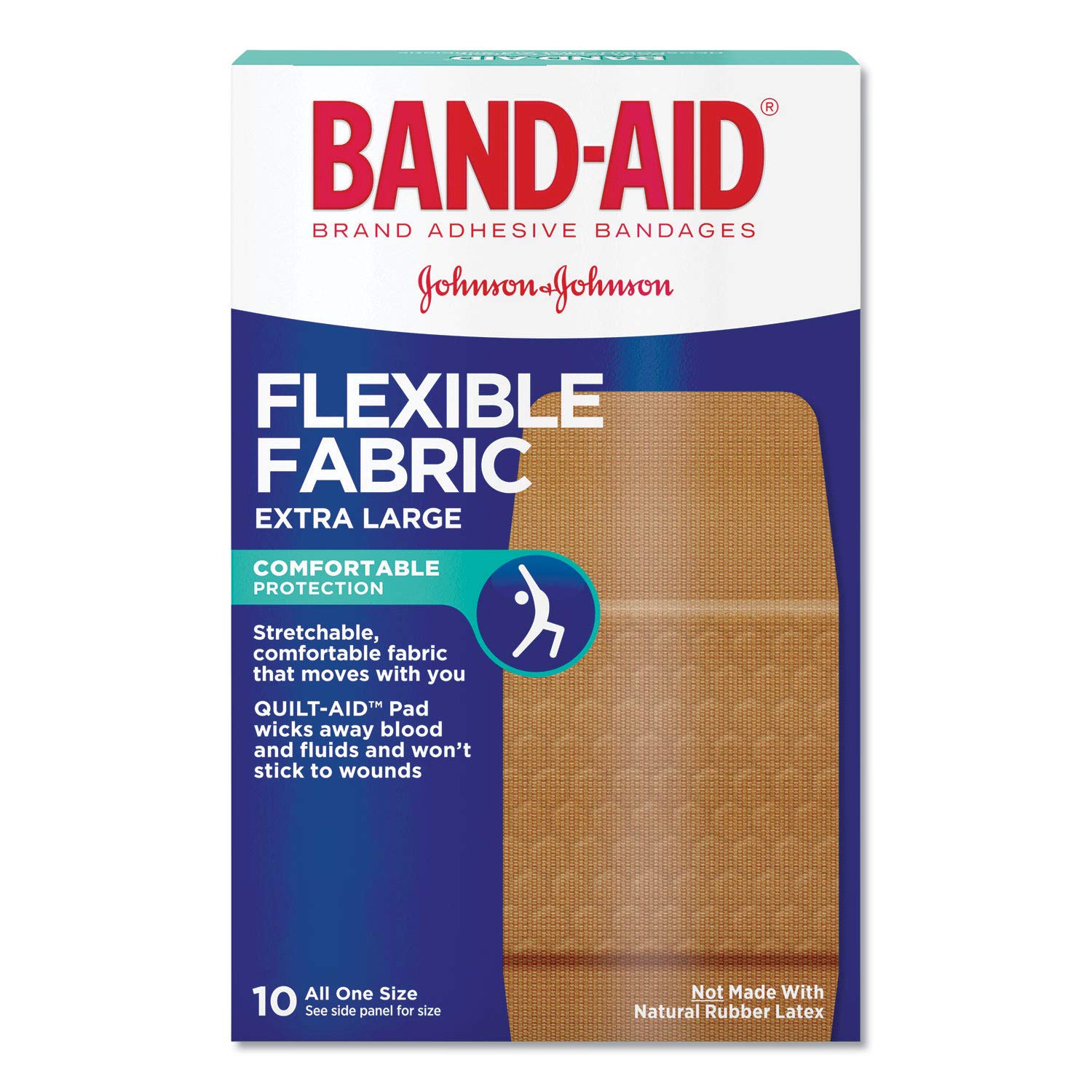 BandAid Brand Cushion Care Sport Strip Adhesive Bandages, cushioning