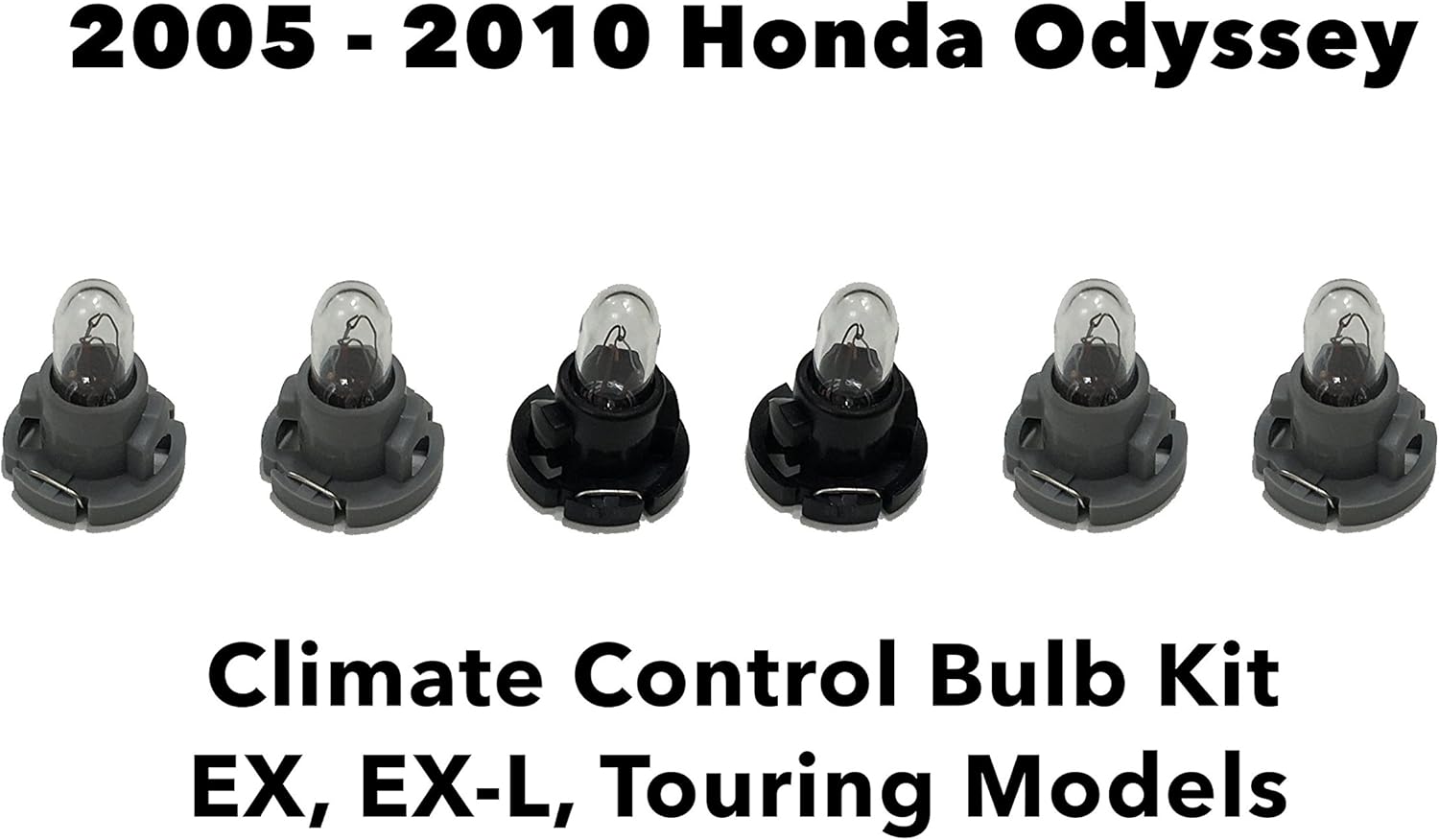 Genuine Oem Honda Odyssey Set Of 6 Bulbs Heater A C Climate Control Light Bulb Kit Ex Ex L Touring 2005 2010 Lighting Electrical Amazon Canada