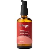 Trilogy Rosehip Transformation Cleansing Oil, Makeup Remover, 3.38 Fl Oz | Oil cleanser transforms to milk, removes waterproof mascara with Sweet Almond &amp; Grapeseed Oils, gentle for sensitive skin
