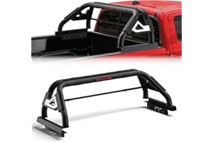longsun Truck Roll Bar for Mid Size Trucks Heavy Duty Chase Rack Sport Bar Compatible with Jeep Gladiator JT, Toyota Tacoma, Chevy Colorado & GMC Canyon