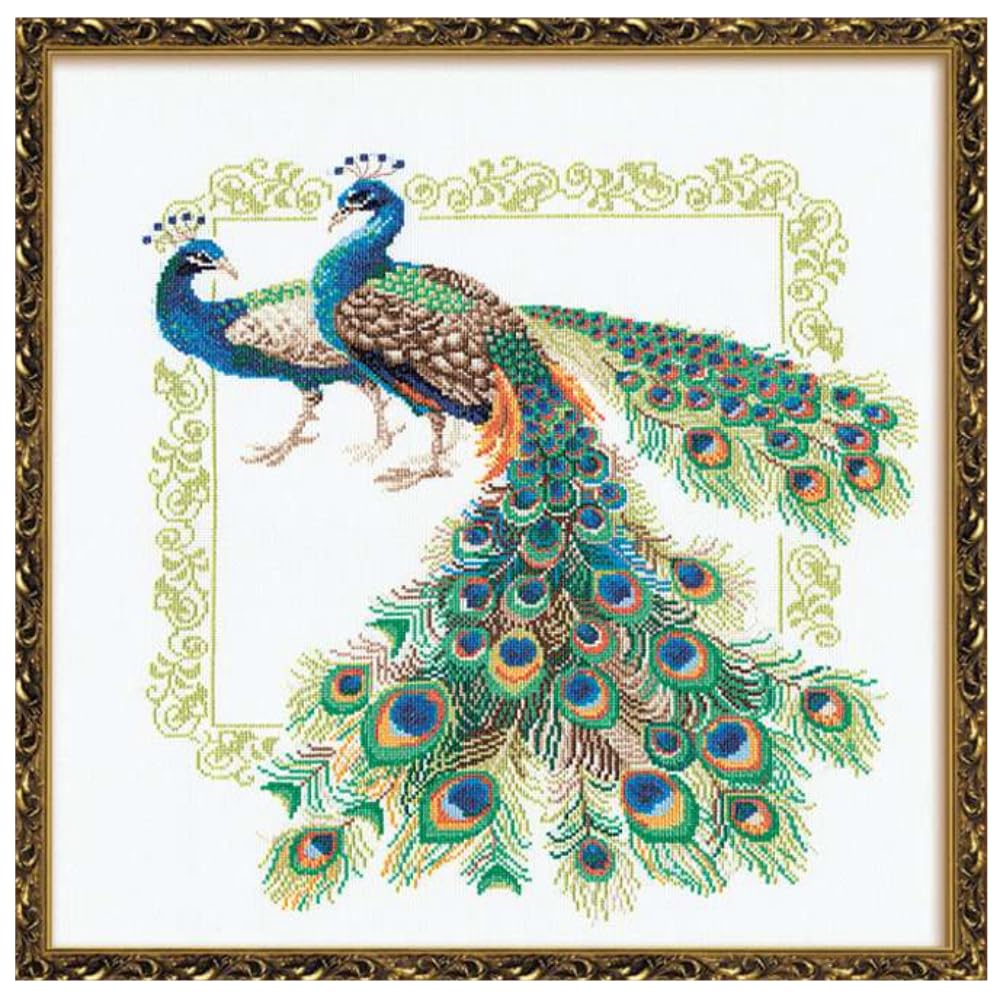 RIOLIS Cross Stitch Kit - 767 - Peacocks