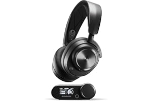 SteelSeries Arctis Nova Pro Wireless Multi-System Gaming Headset - Premium Hi-Fi Drivers - Active Noise Cancellation - Infini