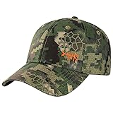 BASSDASH Desolve Camo Fishing Hunting Hat Unisex