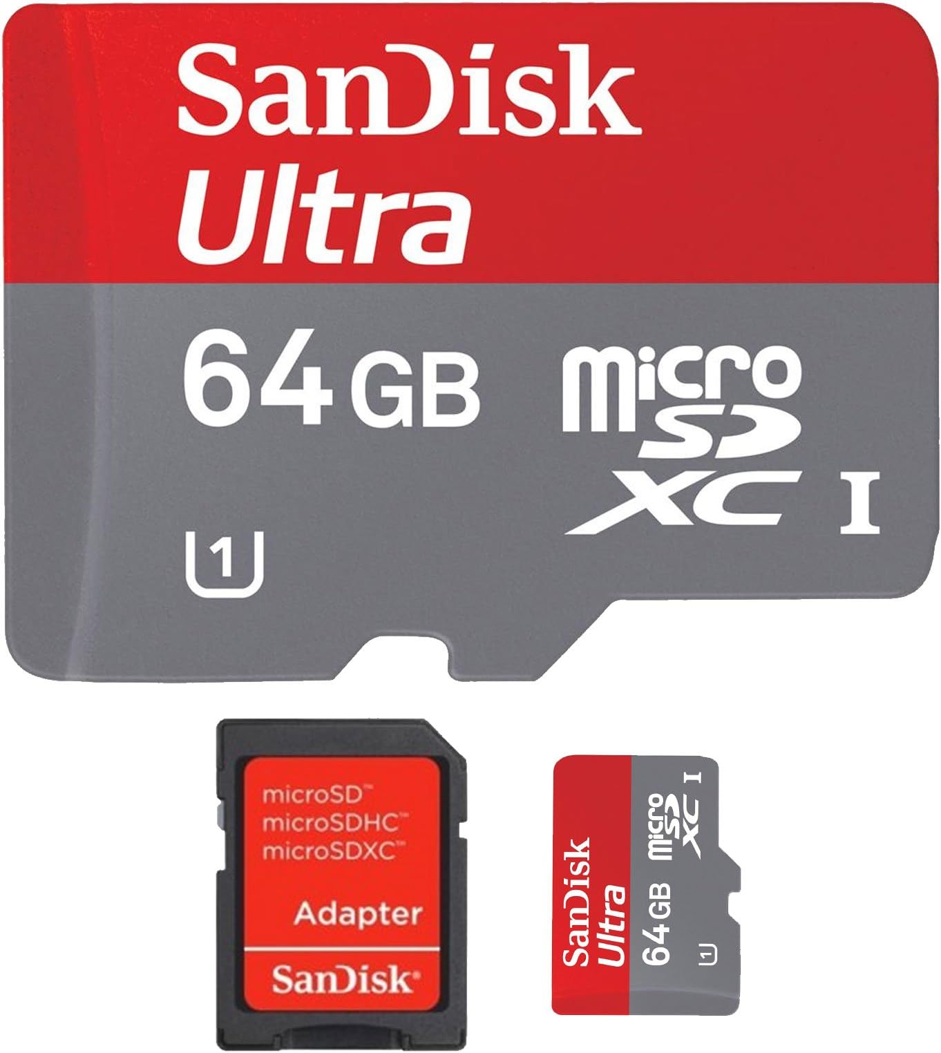 GENUINE 64GB MICRO SD SDHC TF MEMORY CARD WITH ADAPTER FOR SAMSUNG GALAXY NOTE 2 3 8.0 10.1 NEO