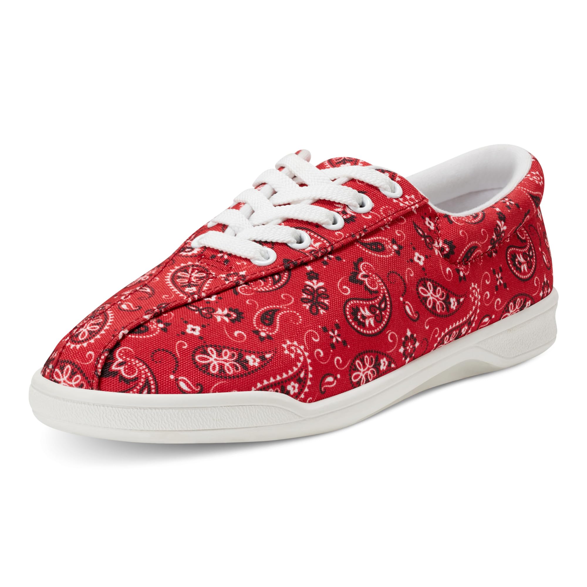 Easy Spirit AP2 Women's Oxford, 7.5 C/D US, Red-Bandana Image