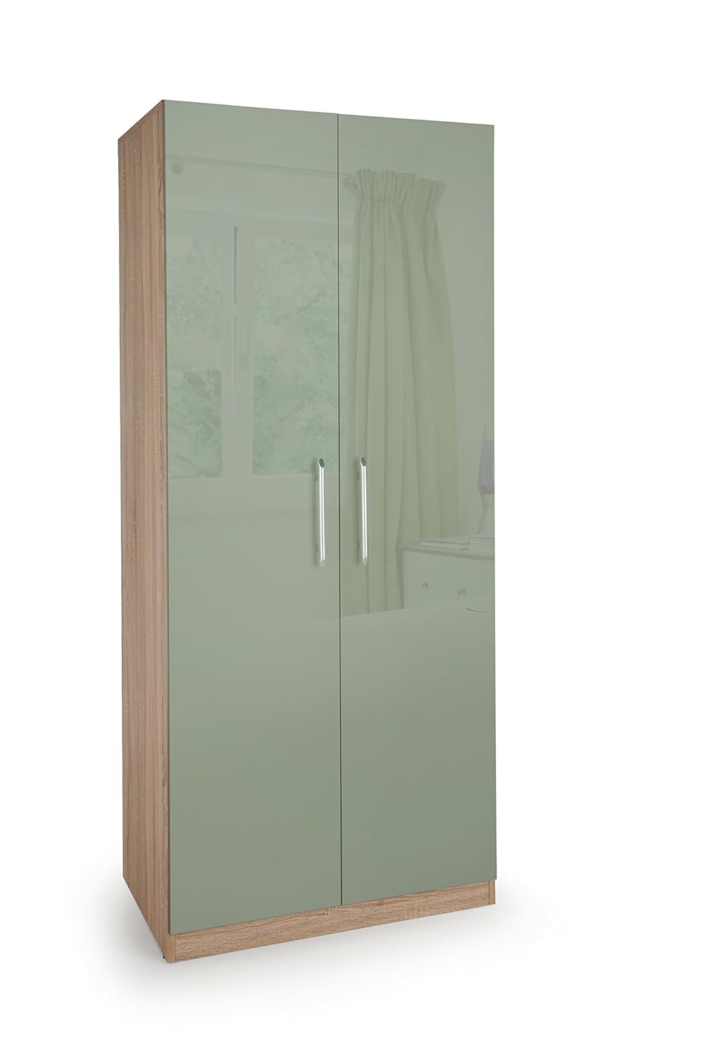 Opalino Furniture To Go 4kids Corner Wardrobe Light Oak And White